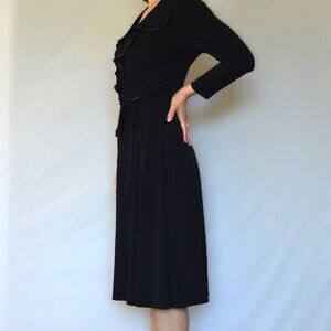 Liz Claiborne Size 8 Day to night black dress